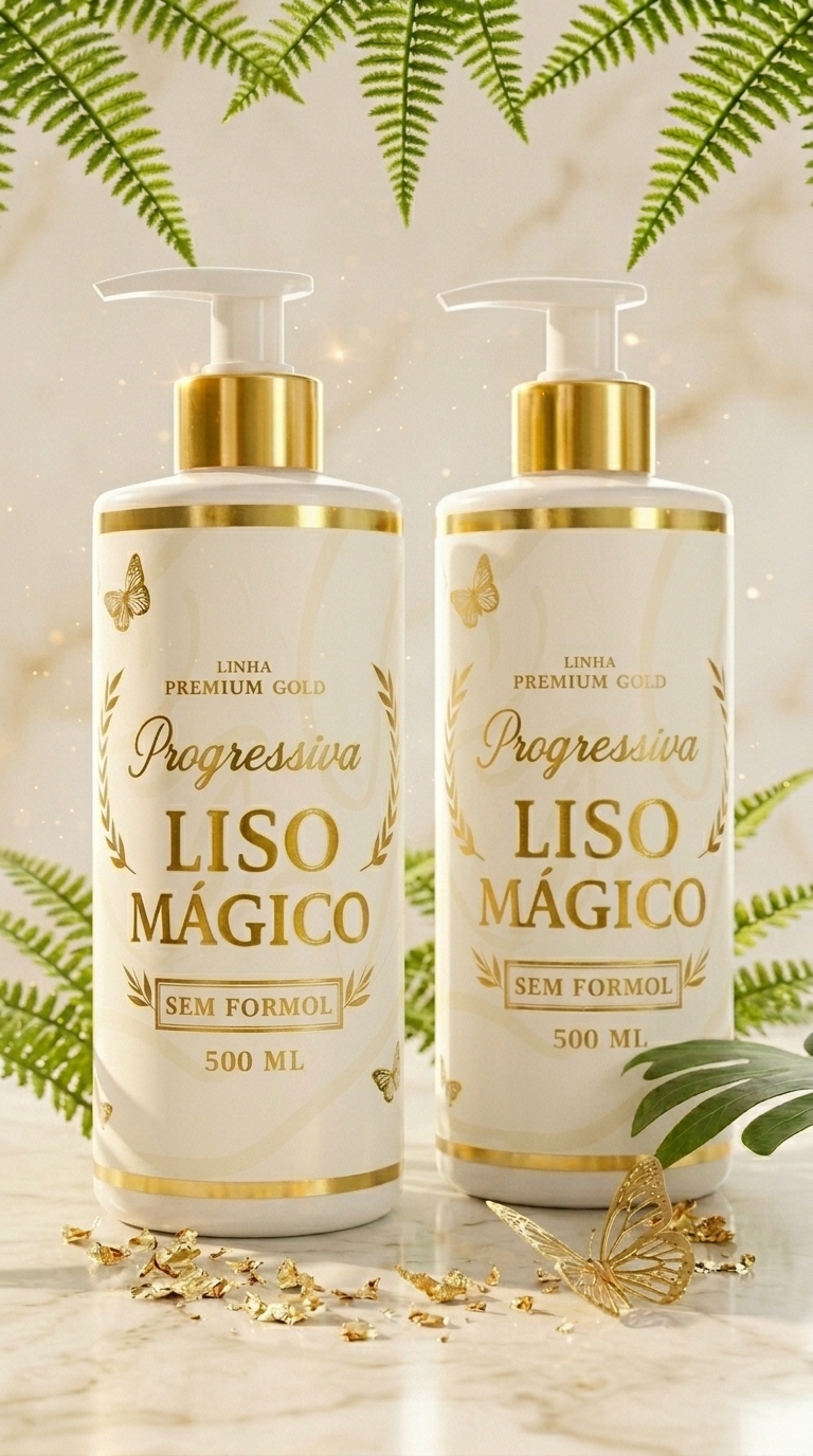 Kit com duas unidades do Liso Mágico